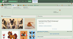 Desktop Screenshot of doux-merise.deviantart.com