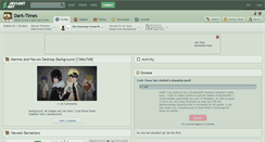 Desktop Screenshot of dark-times.deviantart.com