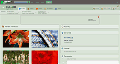 Desktop Screenshot of kw344008.deviantart.com