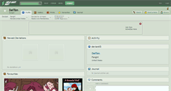 Desktop Screenshot of deiten.deviantart.com
