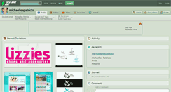 Desktop Screenshot of michaelleepatricio.deviantart.com