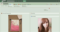 Desktop Screenshot of fire-raven.deviantart.com
