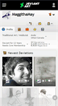 Mobile Screenshot of maggithamay.deviantart.com