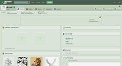 Desktop Screenshot of dcrest13.deviantart.com