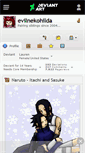 Mobile Screenshot of evilnekohilda.deviantart.com