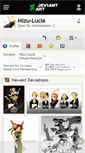 Mobile Screenshot of mizu-lucia.deviantart.com