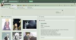 Desktop Screenshot of kazamarei.deviantart.com