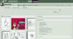 Desktop Screenshot of logosmonkey.deviantart.com