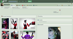 Desktop Screenshot of pamzynha.deviantart.com