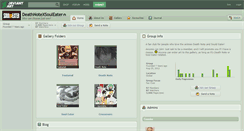 Desktop Screenshot of deathnotexsouleater.deviantart.com