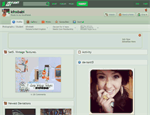 Tablet Screenshot of kfnxbabi.deviantart.com