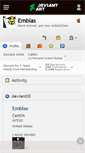 Mobile Screenshot of emblas.deviantart.com