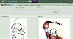 Desktop Screenshot of lyoth737.deviantart.com