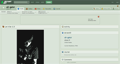 Desktop Screenshot of ali--gator.deviantart.com