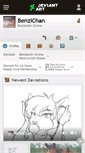 Mobile Screenshot of benzichan.deviantart.com