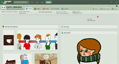 Desktop Screenshot of cyril-l-valentine.deviantart.com