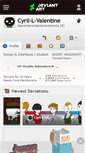 Mobile Screenshot of cyril-l-valentine.deviantart.com