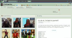 Desktop Screenshot of fmadragonboy.deviantart.com