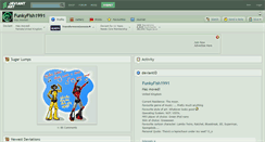 Desktop Screenshot of funkyfish1991.deviantart.com
