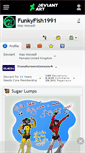 Mobile Screenshot of funkyfish1991.deviantart.com