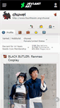 Mobile Screenshot of chuwei.deviantart.com