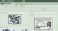 Desktop Screenshot of dragonmad1988.deviantart.com