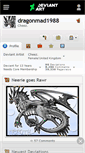Mobile Screenshot of dragonmad1988.deviantart.com