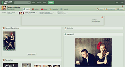 Desktop Screenshot of ewan-x-nicole.deviantart.com