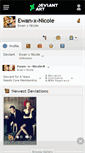 Mobile Screenshot of ewan-x-nicole.deviantart.com