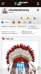 Mobile Screenshot of chuckandchucky.deviantart.com