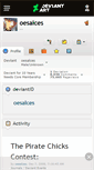 Mobile Screenshot of oesalces.deviantart.com