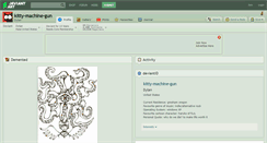 Desktop Screenshot of kitty-machine-gun.deviantart.com