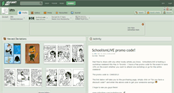 Desktop Screenshot of lifth.deviantart.com