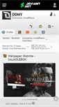 Mobile Screenshot of d0my.deviantart.com
