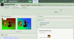 Desktop Screenshot of doomdrao-fanclub.deviantart.com