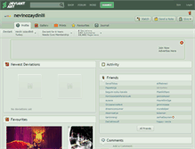 Tablet Screenshot of nevinozaydinlii.deviantart.com