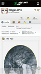 Mobile Screenshot of illegal-jinx.deviantart.com