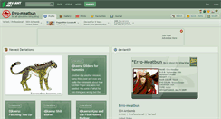 Desktop Screenshot of erro-meatbun.deviantart.com