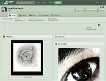 Tablet Screenshot of beachinclouds.deviantart.com