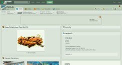 Desktop Screenshot of p-e-s-o.deviantart.com