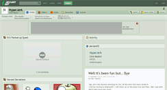 Desktop Screenshot of hyperjerk.deviantart.com