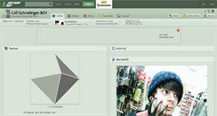 Desktop Screenshot of cat-schrodinger-boy.deviantart.com