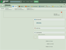 Tablet Screenshot of okeana.deviantart.com