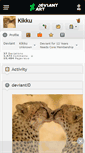 Mobile Screenshot of kikku.deviantart.com