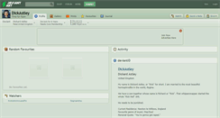Desktop Screenshot of dickastley.deviantart.com