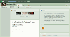 Desktop Screenshot of harrymasonclub.deviantart.com