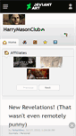 Mobile Screenshot of harrymasonclub.deviantart.com