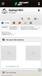 Mobile Screenshot of guima1901.deviantart.com