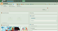 Desktop Screenshot of kyodie666.deviantart.com
