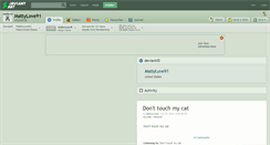 Desktop Screenshot of mattylove91.deviantart.com